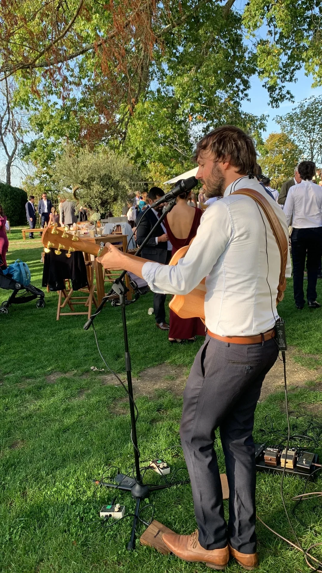 Guitariste mariage
